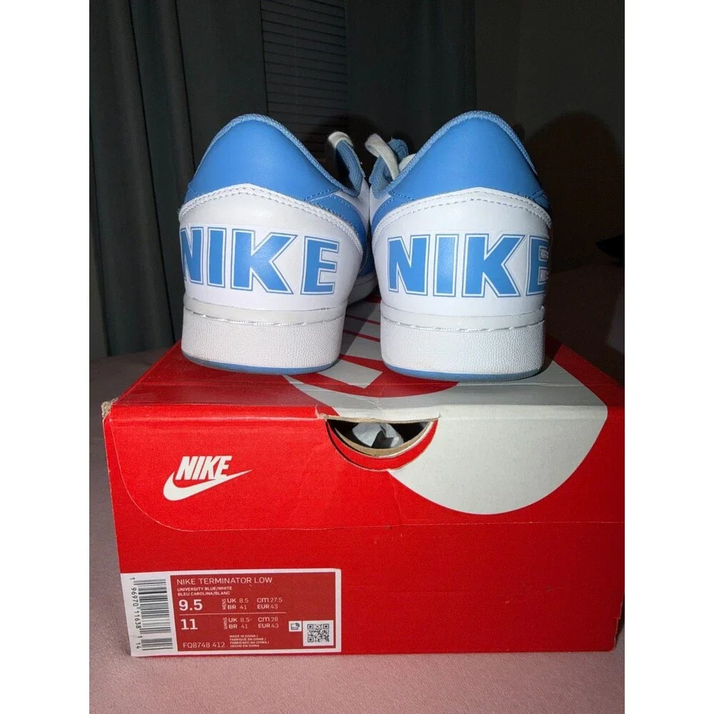 Size Men's 9.5 /Women's 11 - Nike Terminator Low University Blue